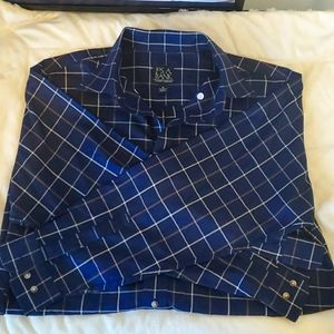 Long Sleeve Men's Jos A. Bank Medium Shirt
